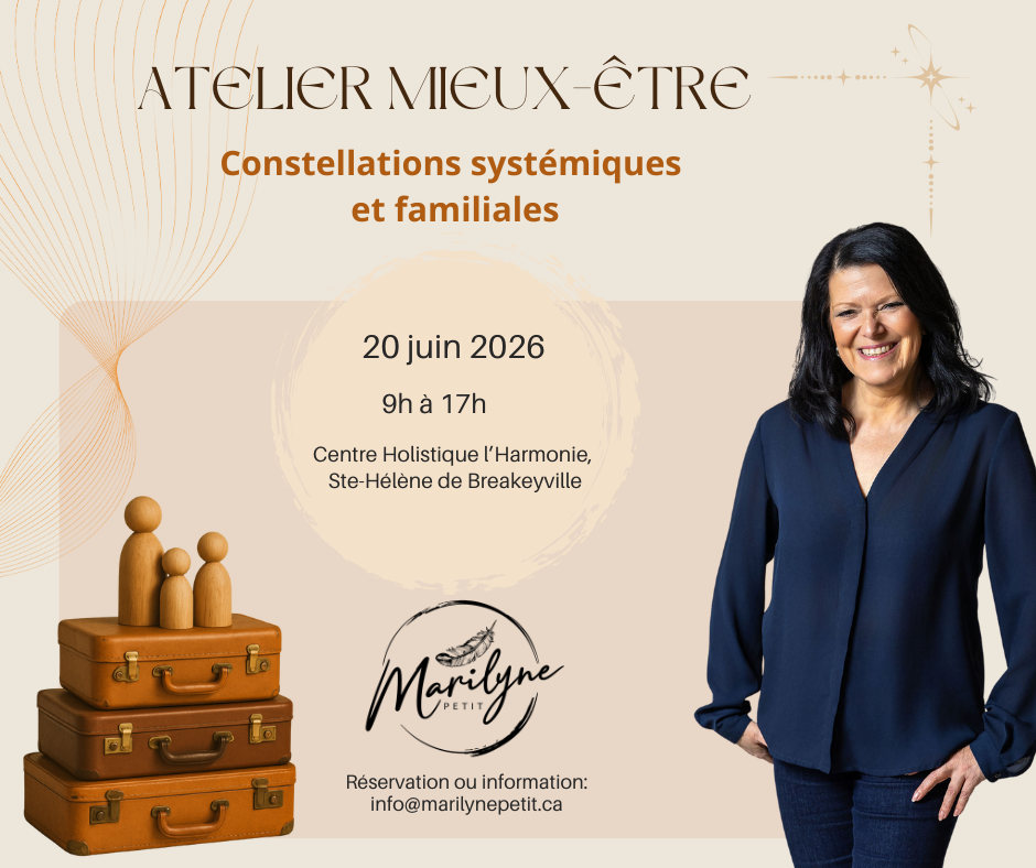 Atelier sur les constellations familiales, 20 juin 2026.