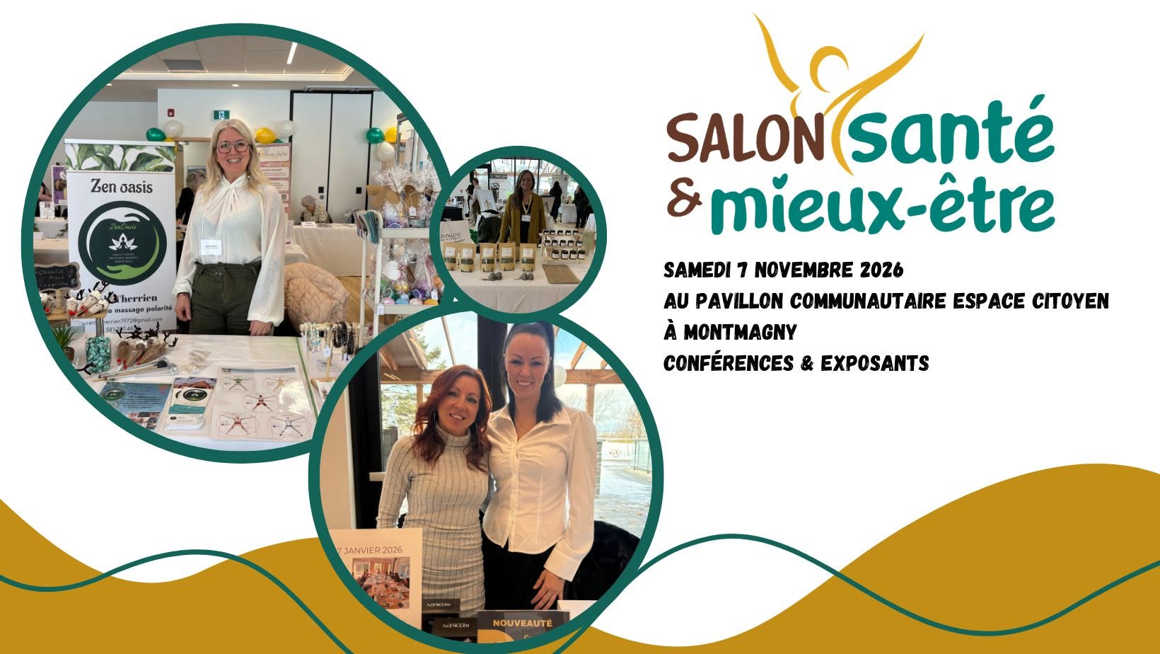 Affiche du Salon santé et mieux-être à Montmagny