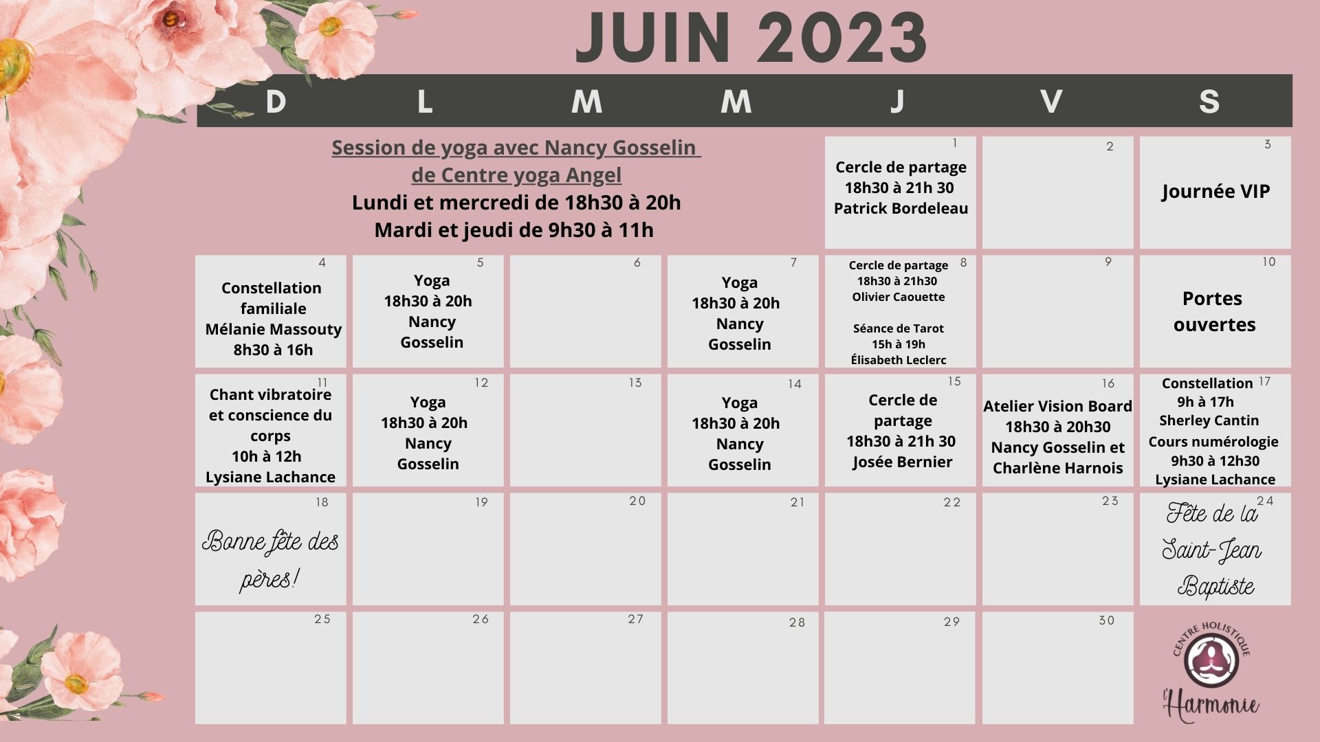 Calendriers mois (2)